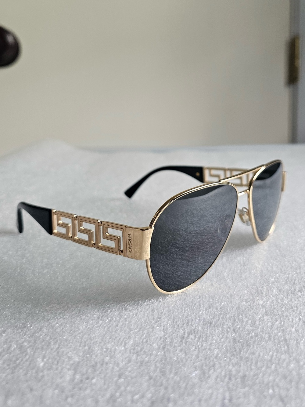 Versace Greca Pilot Sunglasses - VE2289 100287 - Current Season